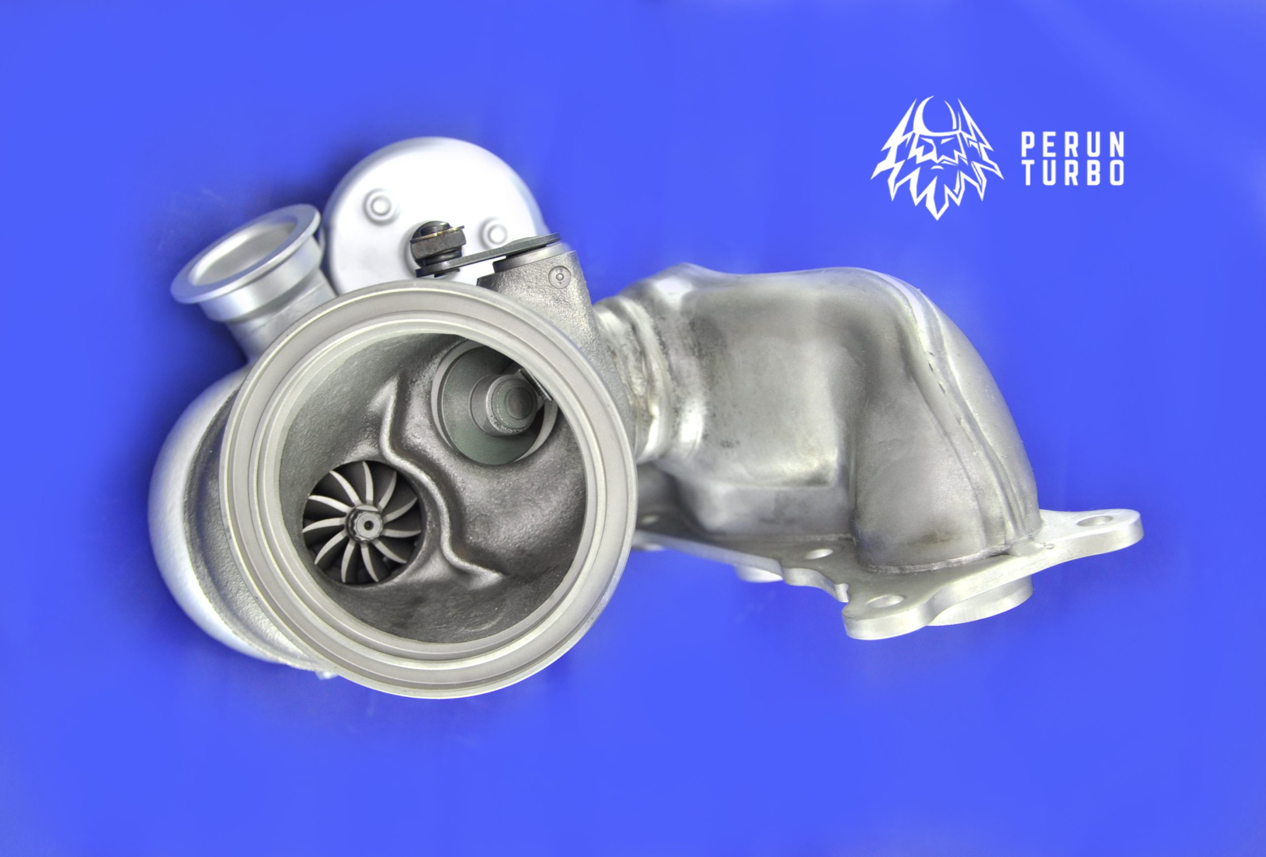 Perun upgraded turbocharger for Stage 3 ECU tuning on European vehicle