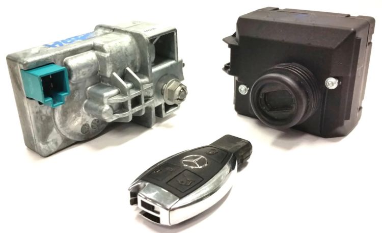 Mercedes steering lock EIS EZS ELV ESL repair service - Euro Car Electronics - eurocarelectronics.com.au